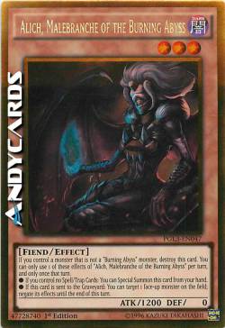ALICH, MALEBRANCHE DELL'ABISSO BRUCIANTE