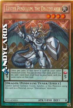 LUSTRO PENDULUM, IL DRACOASSASSINO