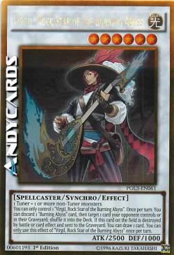 VIRGIL, ROCK STAR OF THE BURNING ABYSS