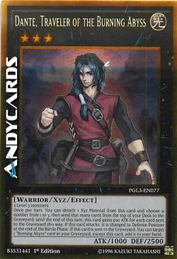 DANTE, TRAVELER OF THE BURNING ABYSS