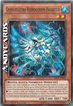 CHIMICREATURA HYDROGENIUM HALIASTUR