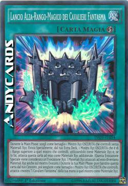 LANCIO ALZA-RANGO-MAGICO DEI CAVALIERI FANTASMA