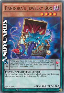 SCATOLA DEI GIOIELLI DI PANDORA