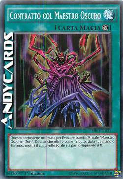 CONTRATTO COL MAESTRO OSCURO