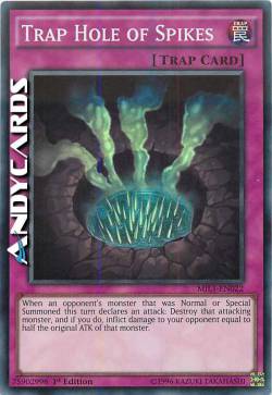 BUCO TRAPPOLA DI SPINE