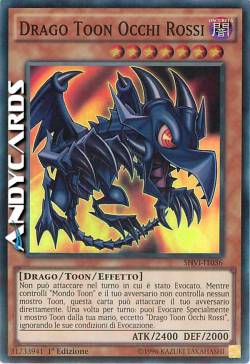 DRAGO TOON OCCHI ROSSI