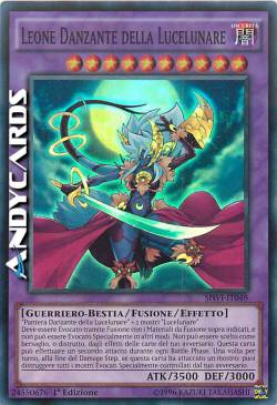 LEONE DANZANTE DELLA LUCELUNARE