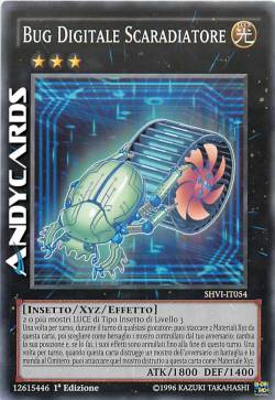 BUG DIGITALE SCARADIATORE