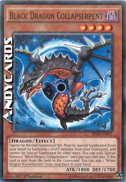 DRAGO NERO CROLLOSERPENTE