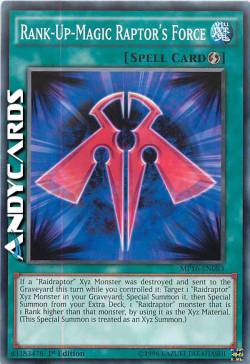 ALZA-RANGO-MAGICO FORZA DEL RAPTOR 