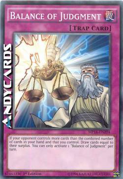 BILANCIA DEL GIUDIZIO 