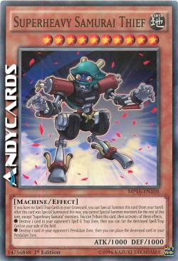 SAMURAI SUPERPESANTE LADRO