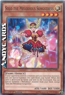 SOLO LA CANTANTE MELODIOSA