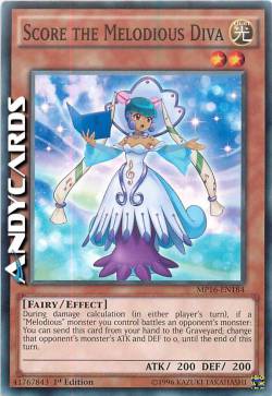 SCORE LA DIVA MELODIOSA