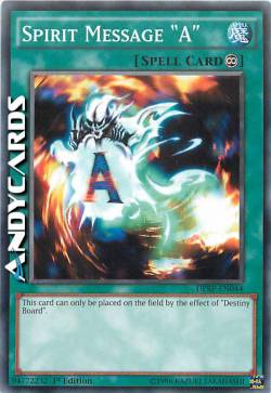 SPIRIT MESSAGE "A"