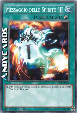 MESSAGGIO DELLO SPIRITO "I"