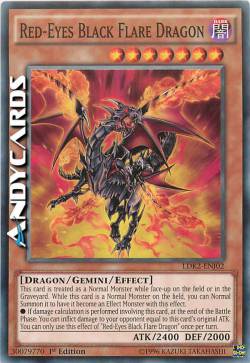 DRAGO FIAMMA NERA OCCHI ROSSI