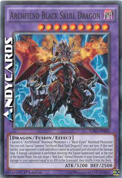 ARCIDEMONE DRAGO TESCHIO NERO 