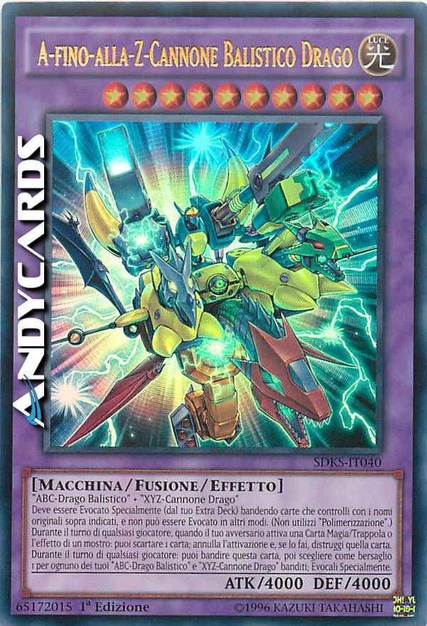 A-TO-Z-DRAGON BUSTER CANNON | AndyCards Srl