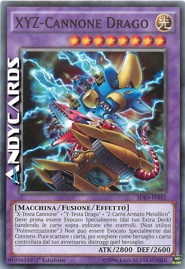 XYZ-DRAGON CANNON | AndyCards Srl