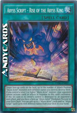 ABYSS SCRIPT - RISE OF THE ABYSS KING