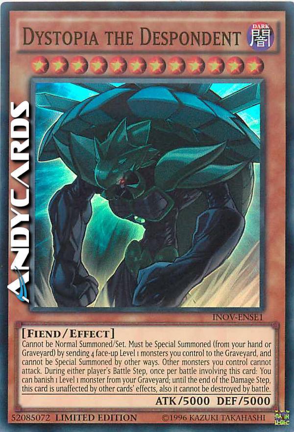 DYSTOPIA THE DESPONDENT | AndyCards Srl