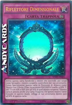 RIFLETTORE DIMENSIONALE