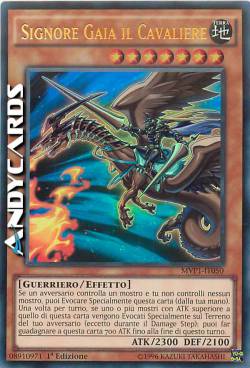 SIGNORE GAIA IL CAVALIERE