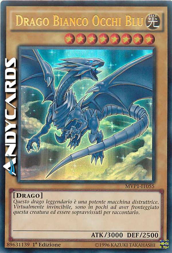 BLUE-EYES WHITE DRAGON | AndyCards Srl