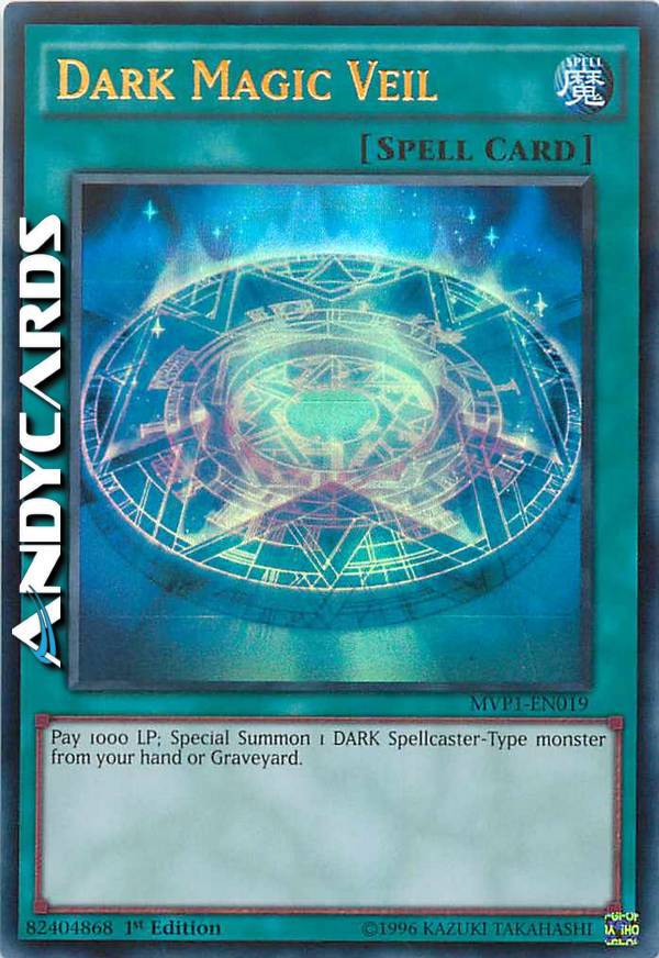 Dark Magic Veil MVP1-ENS19 - Secret Rare - 1a edizione