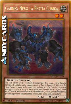 GARNEX NERO LA BESTIA CUBICA