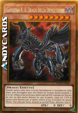 GANDORA-X, IL DRAGO DELLA DEMOLIZIONE