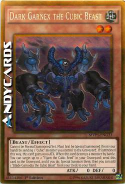 GARNEX NERO LA BESTIA CUBICA