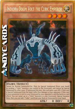 INDIORA VOLT DESTINO L'IMPERATORE CUBICO