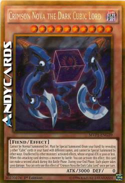 NOVA CREMISI IL SIGNORE CUBICO OSCURO