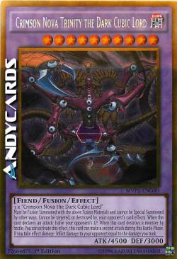 CRIMSON NOVA TRINITY THE DARK CUBIC LORD