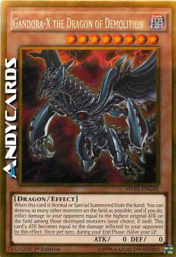 GANDORA-X, IL DRAGO DELLA DEMOLIZIONE