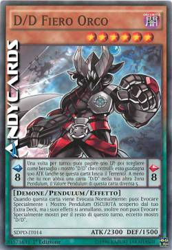 D/D FIERO ORCO