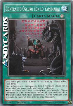 CONTRATTO OSCURO CON LO YAMIMAKAI