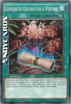 CONTRATTO OSCURO CON IL PORTALE