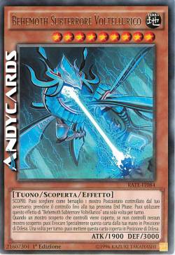 BEHEMOTH SUBTERRORE VOLTELLURICO
