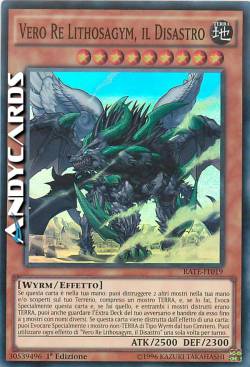 VERO RE LITHOSAGYM, IL DISASTRO