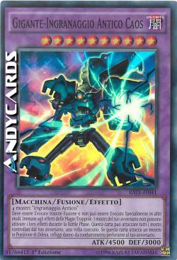 GIGANTE-INGRANAGGIO ANTICO CAOS