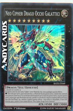 NEO CIPHER DRAGO OCCHI GALATTICI