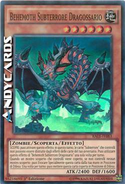 BEHEMOTH SUBTERRORE DRAGOSSARIO