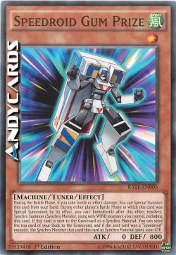 VELOCIROID PREMIO DI GOMMA