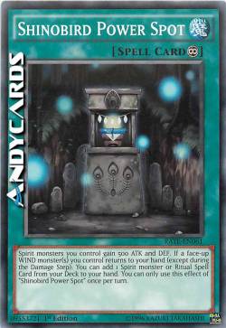 PUNTO DI POTERE SHINOBIRD