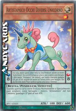 ARTISTAMICO OCCHI DIVERSI UNICORNO