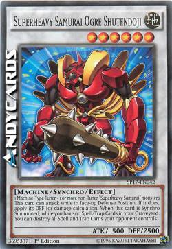 SAMURAI SUPERPESANTE ORCO SHUTENDOJI