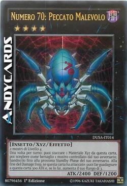 NUMERO 70: PECCATO MALEVOLO